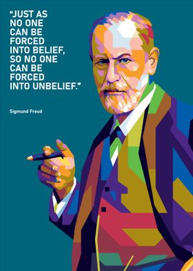 Sigmund Freud Pop Art