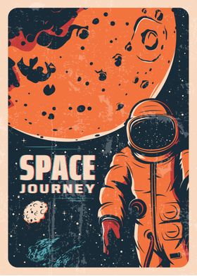 Vintage retro space