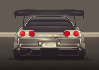 GTR R32 SKYLINE MONEYSTYLE