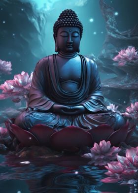 Peaceful Buddha Statue 6