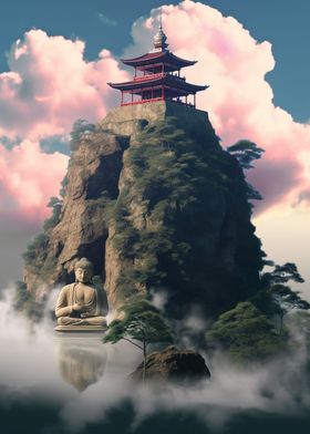 Buddha Temple Mountain