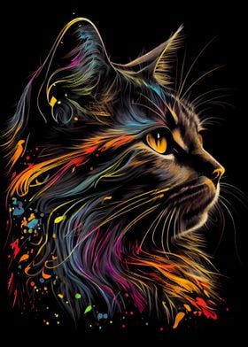 Abstract Cat