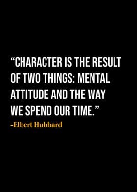 Elbert Hubbard Quote 