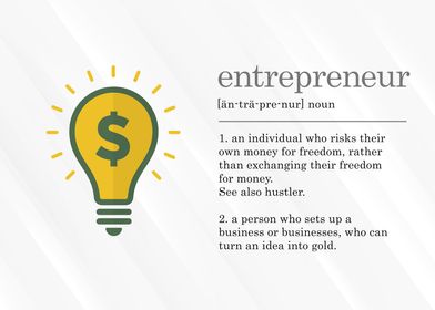 Entrepreneur Definition