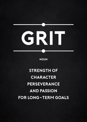 Grit definition