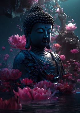 Peaceful Buddha Statue 10