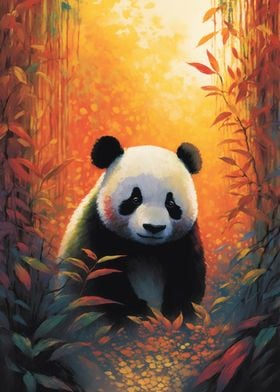 Panda Art Style 10