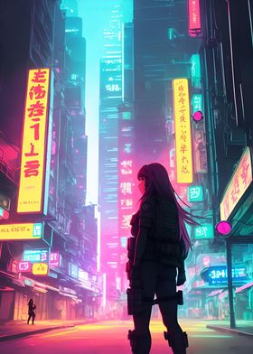 artificial girl and city