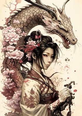 Geisha Dragon