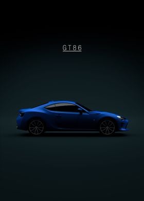 Toyota GT86 2018 Blue