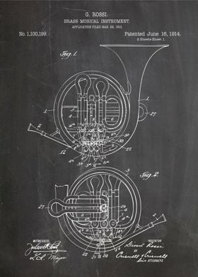 Bass patent 1914