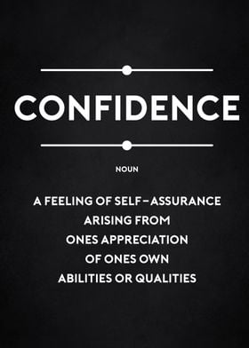 Confidence definition