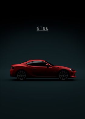 Toyota GT86 2018 Red
