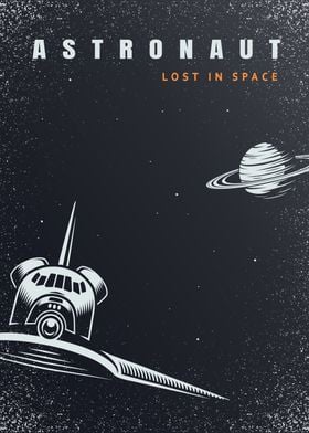 Vintage retro space