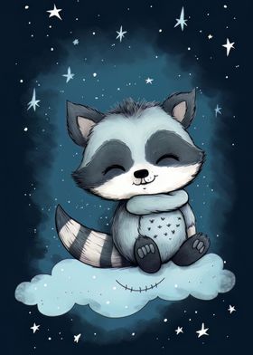 Sleepy Time for Raccoon