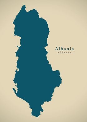 Albania map