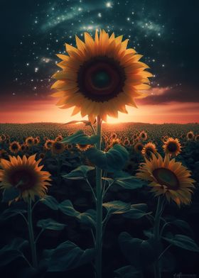 Sunflower Earth Space