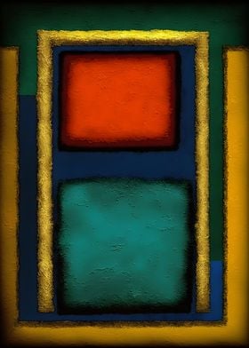 Squares abstract art