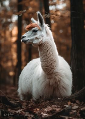 Adorable llama