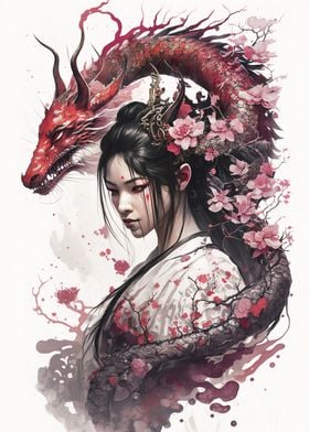 Geisha Dragon