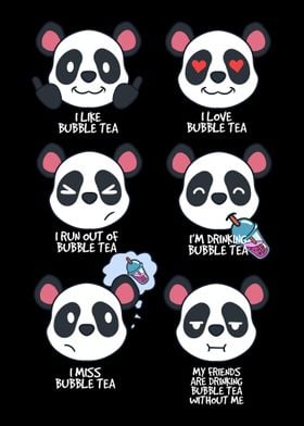 Panda And Bubble Tea