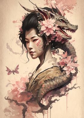 Geisha Dragon