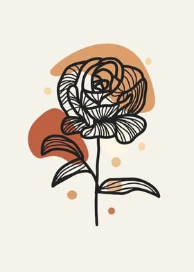 mid century flower 9