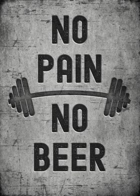 No pain no beer