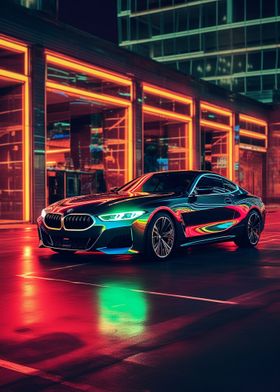 Neon BMW 8 series