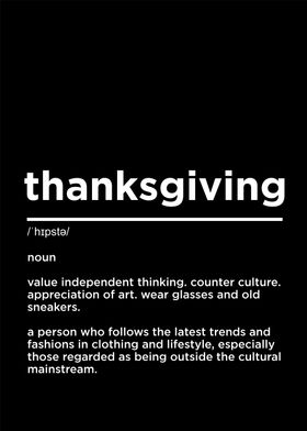 thankgiving definition