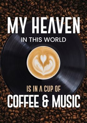 my heaven coffee and music