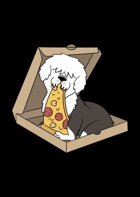 English Sheepdog Pizza