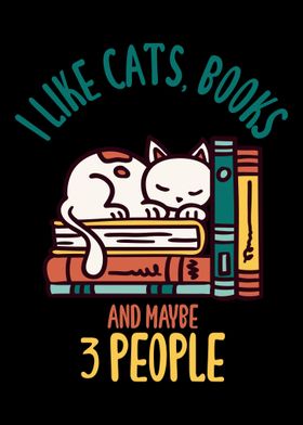 I like cats and books