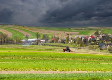 Spring landscape, Poland