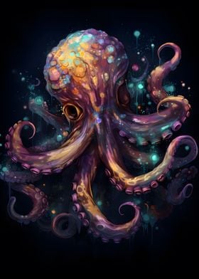 Colorful Octopus