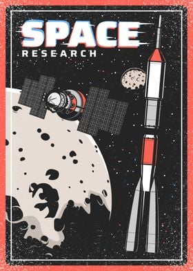 Vintage retro space