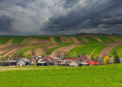 Spring landscape, Poland