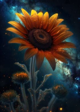 Sunflower Milky Way Galaxy