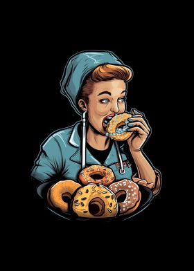 Nurse Donut Lover