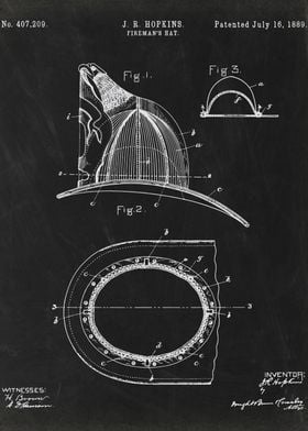 Firemans Hat patent