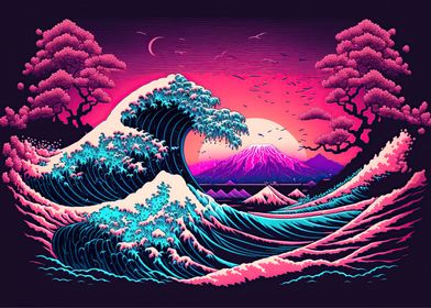 Ocean Wave Japan