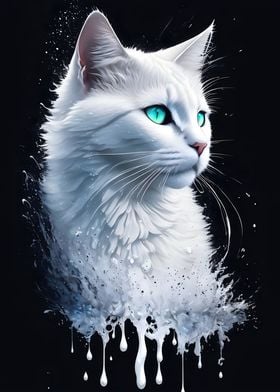 The White Cat Portrait 