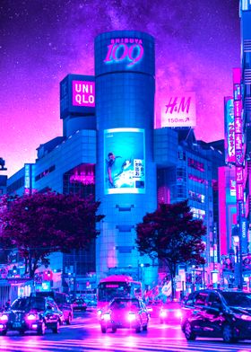 tokyo at night