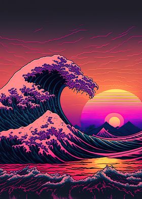 Ocean Wave Japan