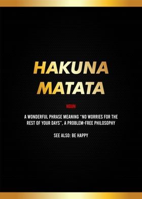 hakuna makata  