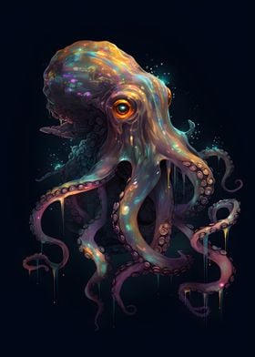 Colorful Octopus