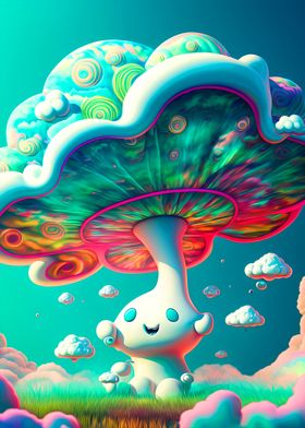 Colorful Mushroom