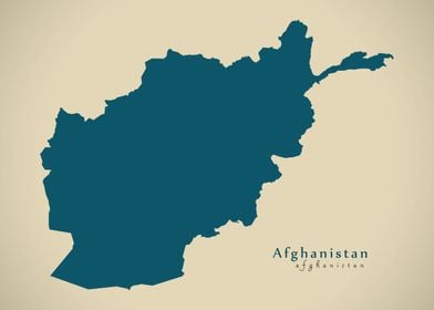 Afghanistan map