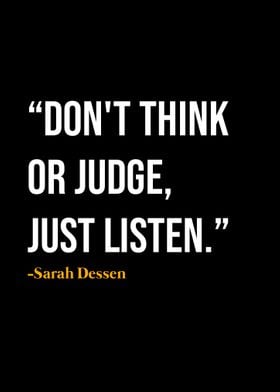 Sarah Dessen Quote 