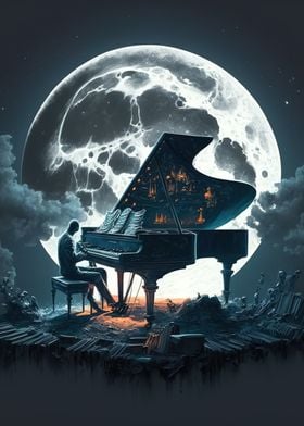 playing piano 